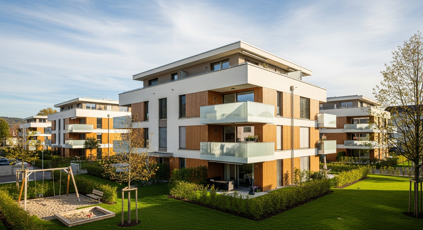 Moderne Neubauwohnung Schweiz